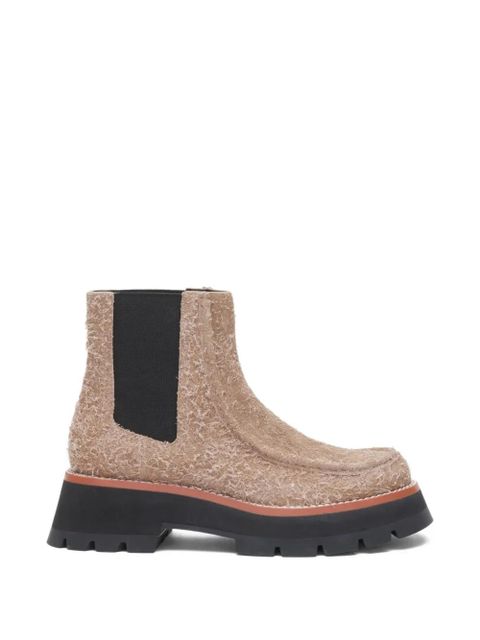 3.1 Phillip Lim Kate textured chelsea boots - Neutrals - zdjęcie produktu nr 1