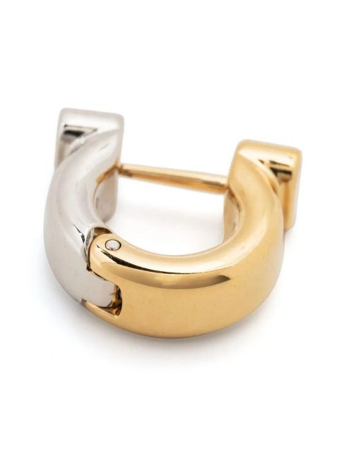 Ferragamo Gancini hoop earrings - Gold