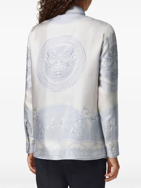 Versace La Coupe des Dieux silk shirt - Blue