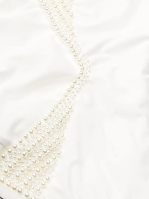 TWINSET scoop-neck one-piece - White