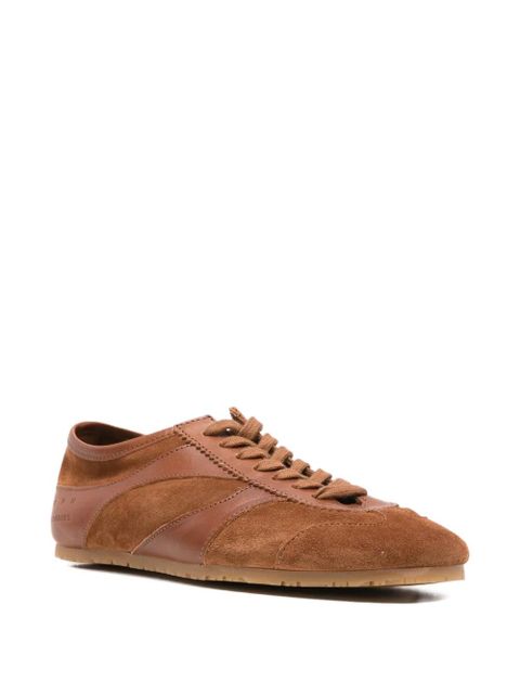 Copenhagen panelled leather sneakers - Brown - zdjęcie produktu nr 2