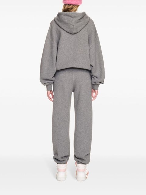 Off-White logo-print track pants - Grey