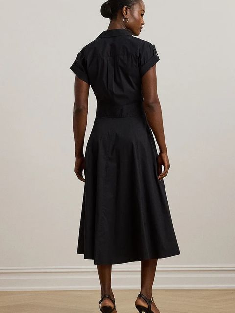 Lauren Ralph Lauren sukienka kolor czarny maxi rozkloszowana 200973594 - zdjęcie produktu nr 2