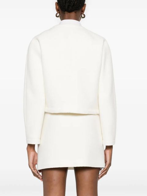 Gucci bouclé jacket - White