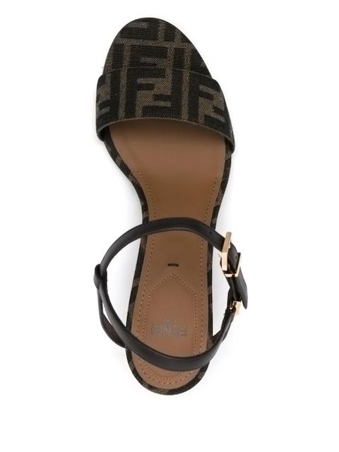 FENDI 65mm Delfina sandals - Black