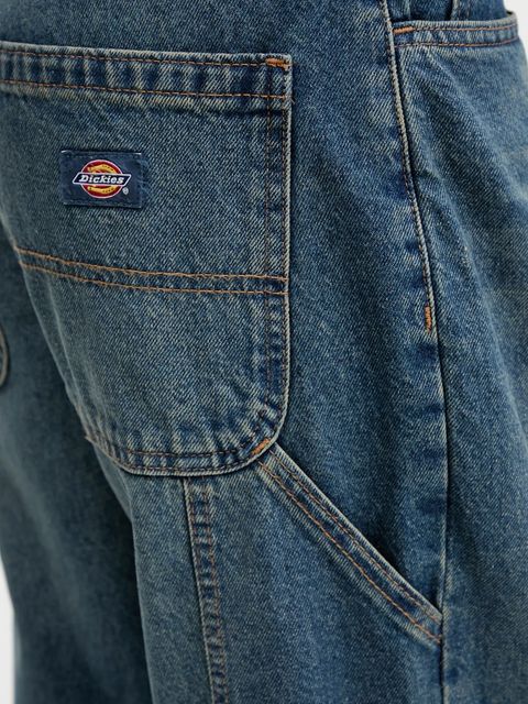 Dickies jeansy HERNDON damskie high waist DK0A4YPY