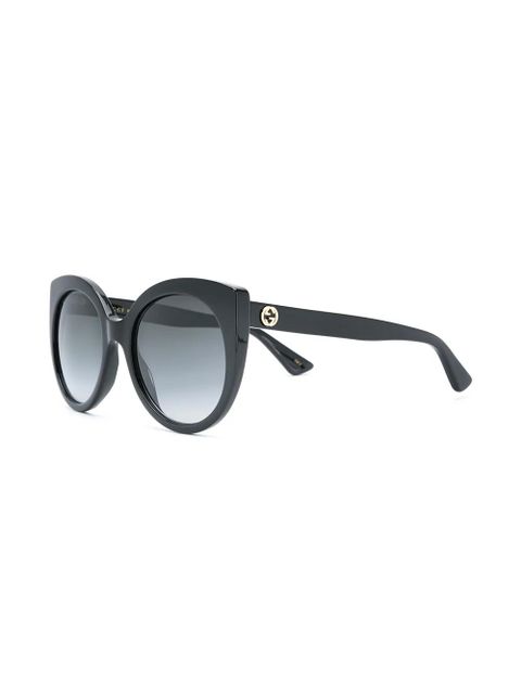 Gucci Eyewear cat eye sunglasses - Black - zdjęcie produktu nr 2