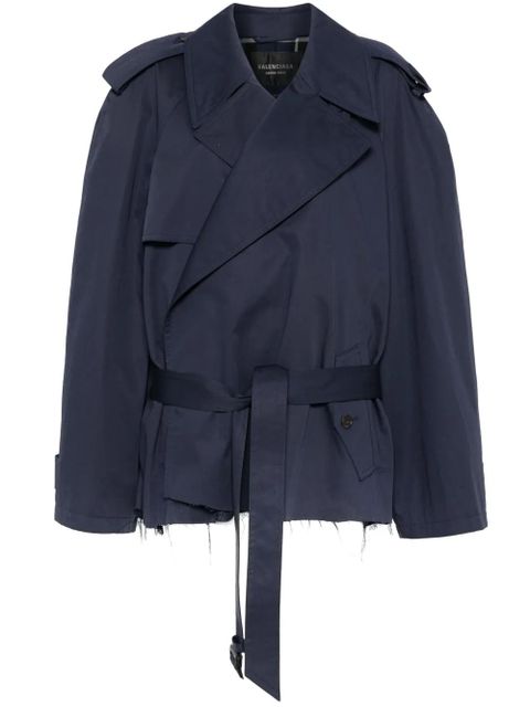 Balenciaga belted jacket - Blue - zdjęcie produktu nr 1