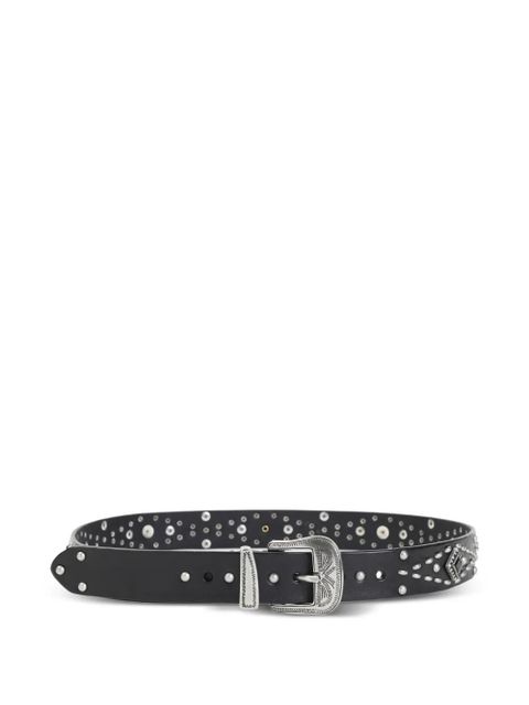 Golden Goose embellished buckle belt - Black - zdjęcie produktu nr 1