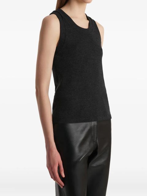 KHAITE Isha sleeveless top - Grey