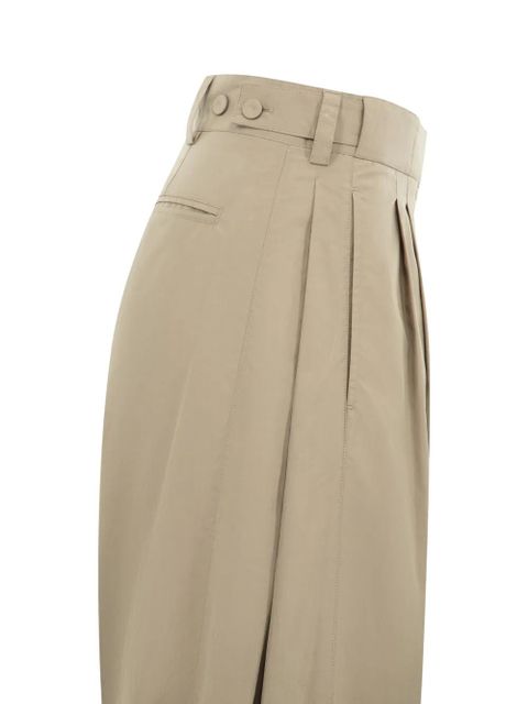 The Row pleated trousers - Neutrals