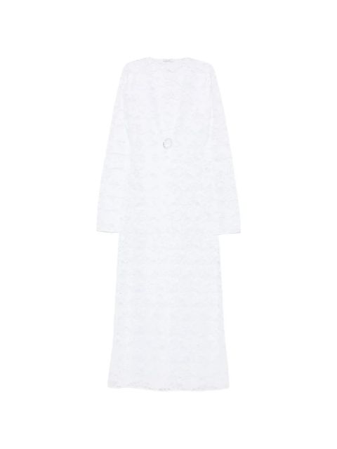 Oséree lace-embellished V-neck maxi dress - White - zdjęcie produktu nr 1