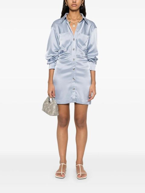 Nanushka Arona mini dress - Blue - zdjęcie produktu nr 2