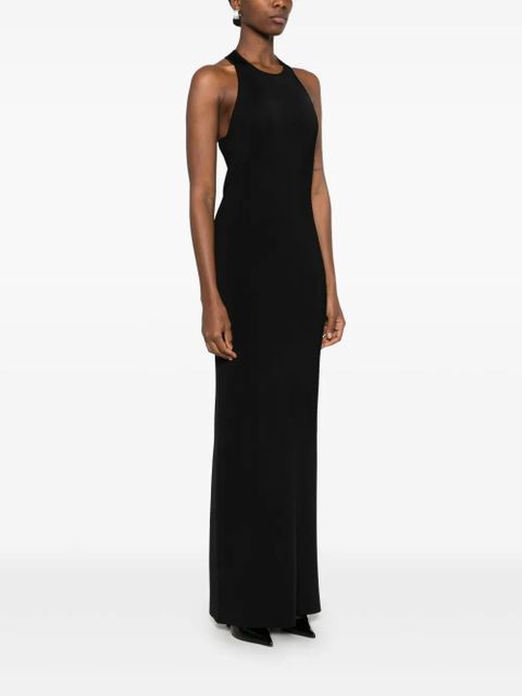 Saint Laurent Kleid maxi dress - Black