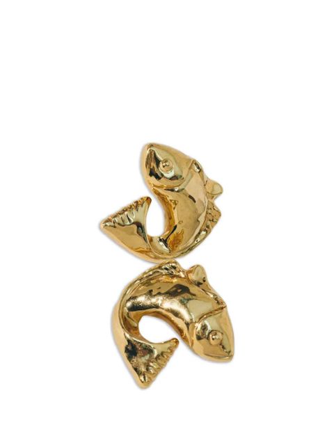 Jacquemus The Poisson earrings - Gold
