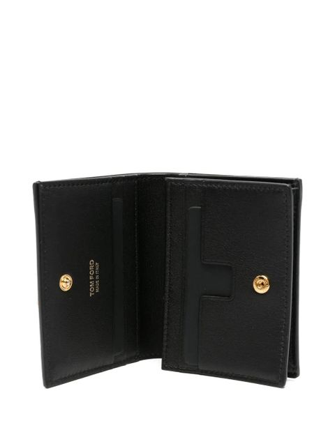 TOM FORD padlock-detail wallet - Black