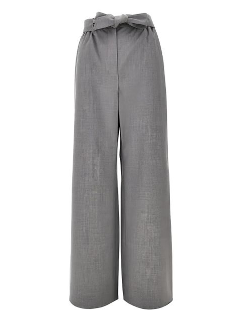 Max Mara belted trousers - Grey - zdjęcie produktu nr 1