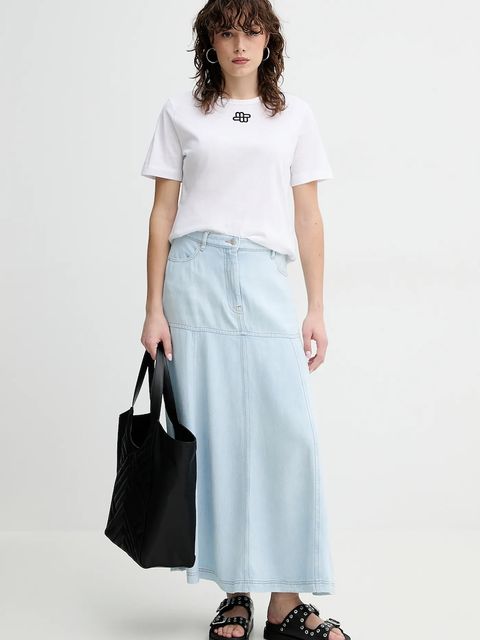 MUNTHE t-shirt bawełniany TYLIE - zdjęcie produktu nr 1