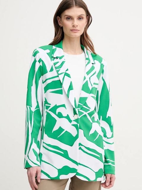 Joseph Ribkoff marynarka kolor zielony jednorzędowa wzorzysta 242230 - zdjęcie produktu nr 1