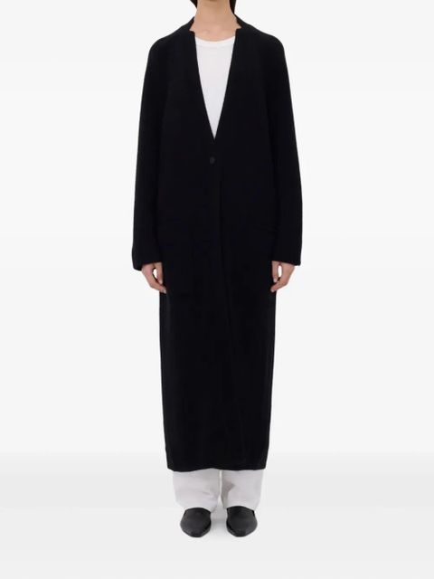 LouLou de Saison buttoned cardigan coat - Black - zdjęcie produktu nr 2