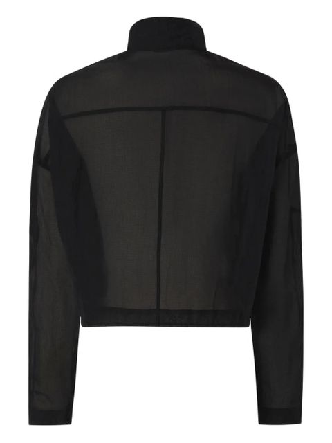 PINKO sheer cropped jacket - Black - zdjęcie produktu nr 2