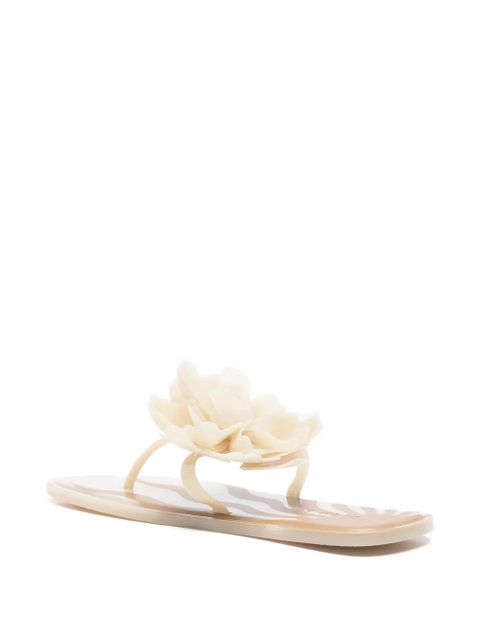 FARM Rio flower thong flip-flops - White