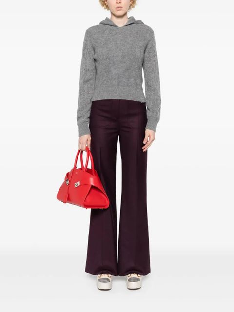 Victoria Beckham hooded wool jumper - Grey