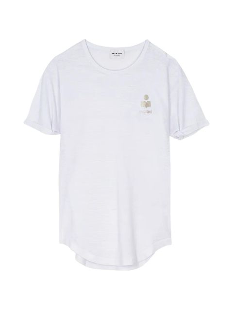 ISABEL MARANT logo-print T-shirt - White - zdjęcie produktu nr 1