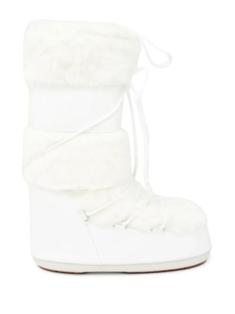 Moon Boot Icon lace-up snow boots - White - zdjęcie produktu nr 1
