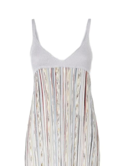 Missoni sleeveless flame-effect lamé gown - White - zdjęcie produktu nr 2