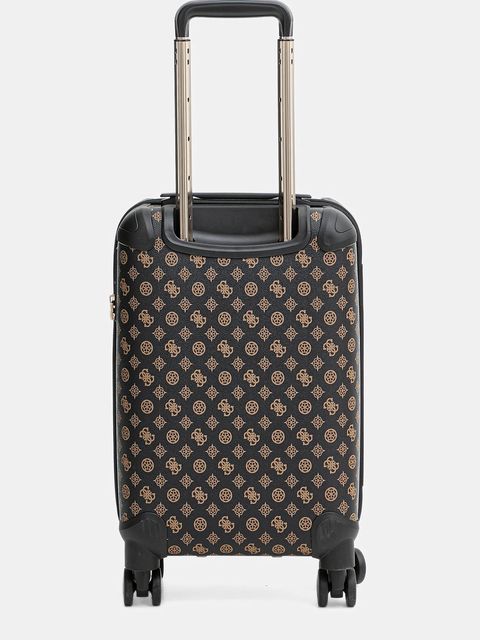 Guess walizka kolor brązowy TWHP74 52983