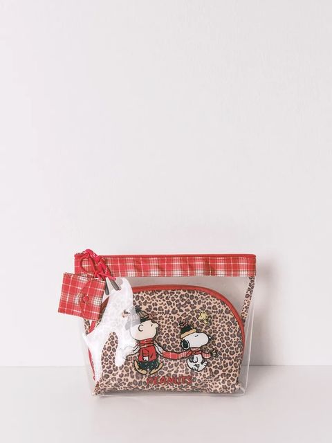 women'secret kosmetyczka SNOOPY 2-pack kolor czerwony 4842025 - zdjęcie produktu nr 1