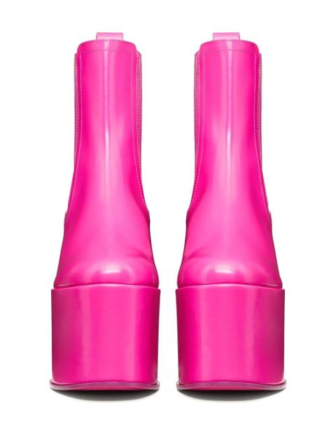 Valentino Garavani Club platform Chelsea boots - Pink