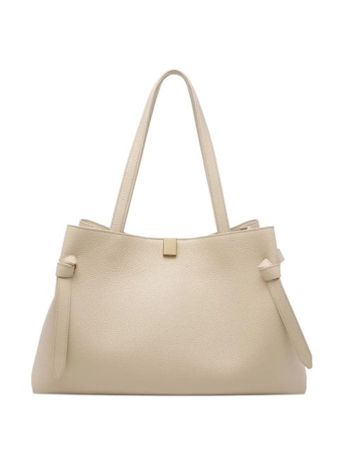 Yuzefi Gyoza pebble-grain shoulder bag - Neutrals - zdjęcie produktu nr 1