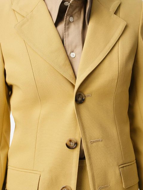 AMI Paris single-breasted blazer - Yellow
