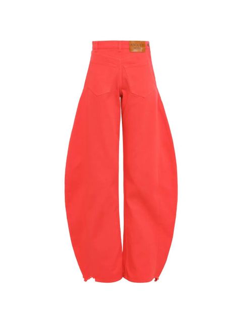 A.W.A.K.E. Mode logo-patch jeans - Red - zdjęcie produktu nr 1