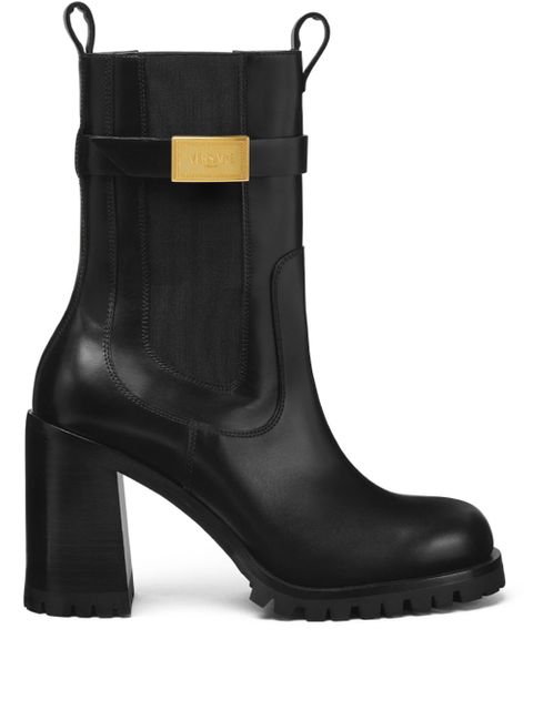 Versace 85mm Leda ankle boots - Black - zdjęcie produktu nr 1