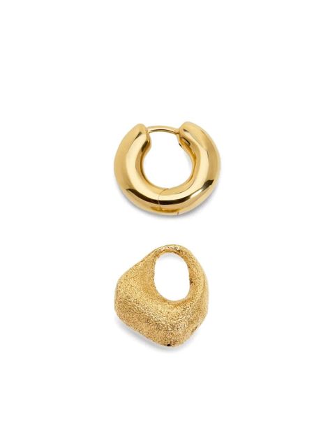 Monica Vinader polished-finish earrings - Gold - zdjęcie produktu nr 2