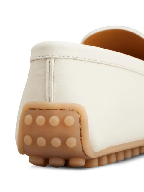 Tod's leather loafers - Neutrals