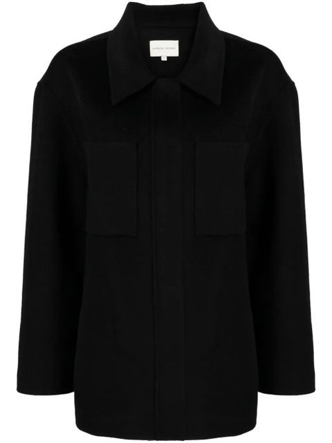 LouLou de Saison cashmere buttoned jacket - Black - zdjęcie produktu nr 1