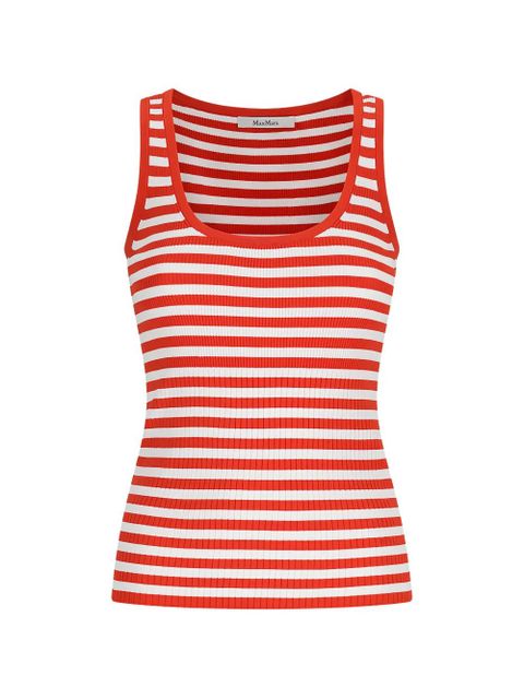 Max Mara striped tank top - Red - zdjęcie produktu nr 1