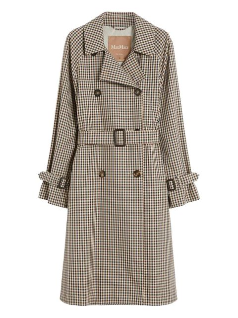 Max Mara button-fastening belted coat - Neutrals - zdjęcie produktu nr 1