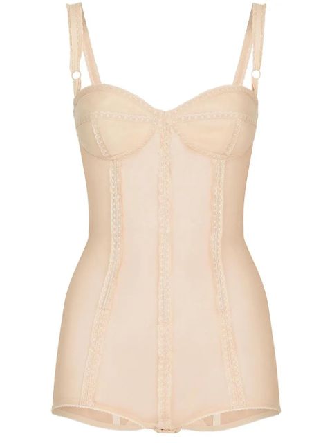 Dolce & Gabbana KIM DOLCE&GABBANA bustier bodysuit - Neutrals - zdjęcie produktu nr 1