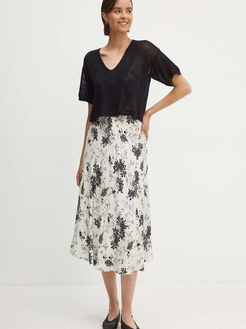 United Colors of Benetton t-shirt damski kolor czarny