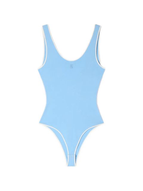 SANDRO contrast-trim bodies - Blue - zdjęcie produktu nr 1