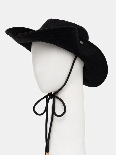 Pinko kapelusz z szerokim rondem damski bawełniany - zdjęcie produktu nr 1