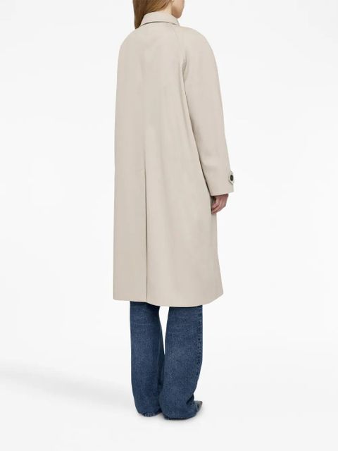 ANINE BING Randy cotton trench coat - Neutrals