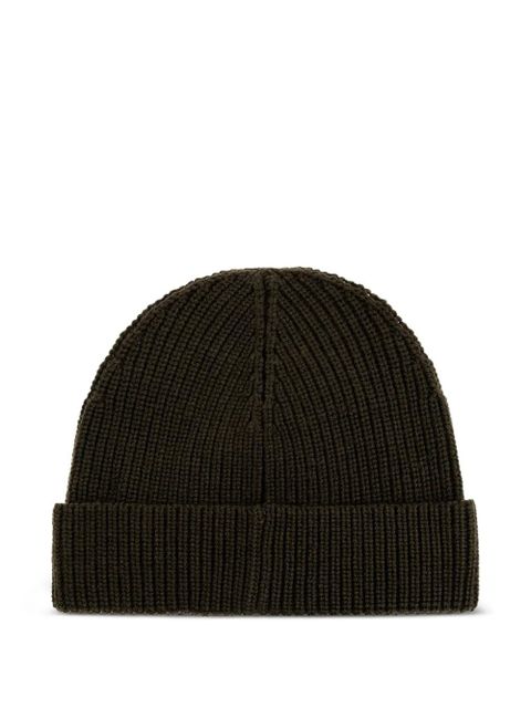 ISABEL MARANT ribbed logo beanie hat - Brown - zdjęcie produktu nr 2