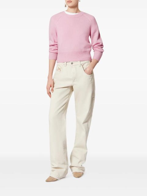 ISABEL MARANT ribbed cornelia sweater - Pink