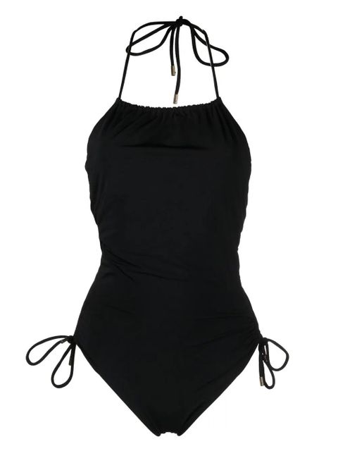 Saint Laurent lace-up detail swimsuit - Black - zdjęcie produktu nr 1